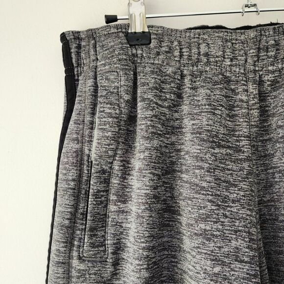 Adidas Track Pants | Men's Med | Gray Climawarm 3 Stripes Athletic Straight - Picture 3 of 8